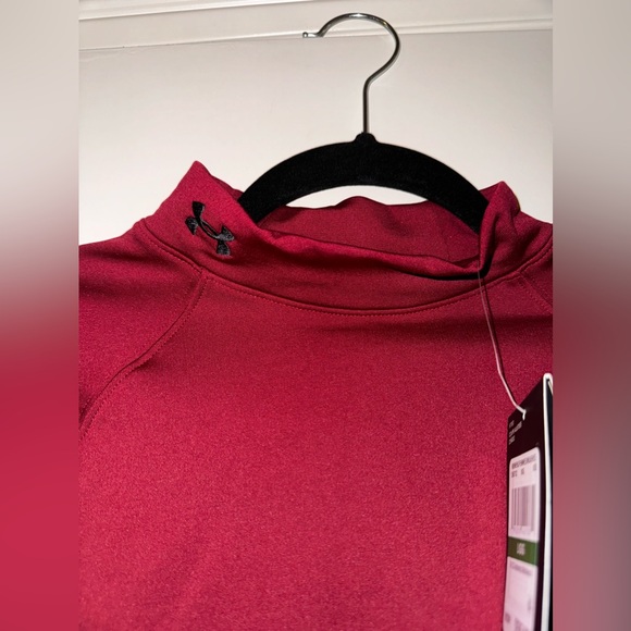 Under Armour Women's ColdGear Authentics Mock Neck Pullover 2.0 - Picture 4 of 5